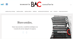 Desktop Screenshot of consultoriabac.com