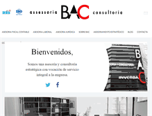 Tablet Screenshot of consultoriabac.com